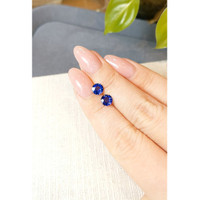 1.99&nbsp;Ct.Tw.Total Carat Weight Blue Sapphire Pair from Ceylon (Sri Lanka) Life Style