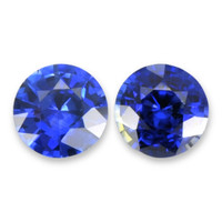 2.91&nbsp;Ct.Tw.Total Carat Weight Blue Sapphire Pair from Ceylon (Sri Lanka) Video