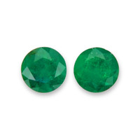 0.56&nbsp;Ct.Tw.Total Carat Weight Emerald Pair from Afghanistan Video