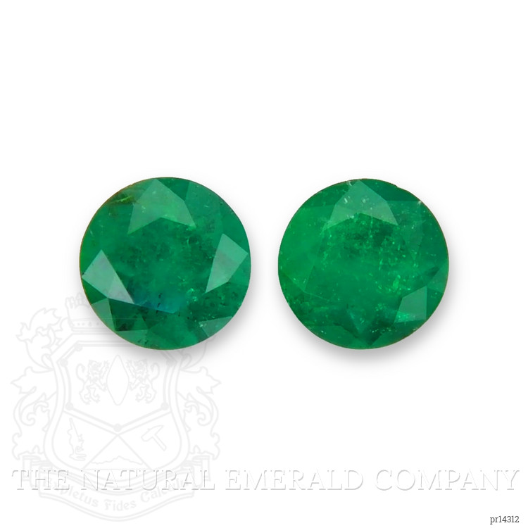 0.56 Ct.Tw. Emerald Pair from Afghanistan