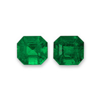 7.47 Ct.Tw.Total Carat Weight Emerald Pair from Zambia Video