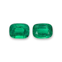 7.16&nbsp;Ct.Tw.Total Carat Weight Emerald Pair from Zambia Video