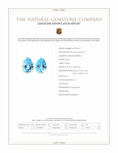 73.54 Ct.Tw.Total Carat Weight Blue Topaz Pair from Brazil Scan Report