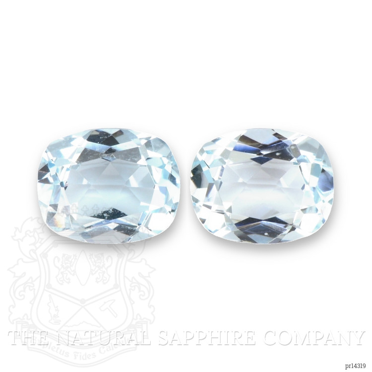 6.32 Ct.Tw. Sky Blue Topaz Pair from Brazil