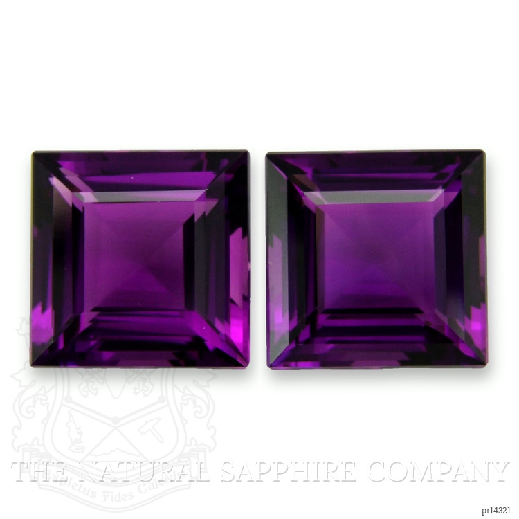 26.30 Ct.Tw. Purple Amethyst Pair from Brazil