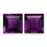 21.47 Ct.Tw.Total Carat Weight Purple Amethyst Pair from Brazil Video