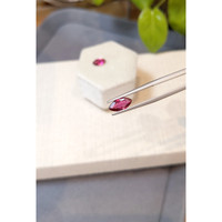 2.27 Ct.Tw.Total Carat Weight Reddish Pink Rubellite Tourmaline Pair from Mozambique Life Style