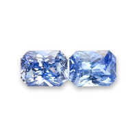 2.73&nbsp;Ct.Tw.Total Carat Weight Blue Sapphire Pair from Ceylon (Sri Lanka) Video