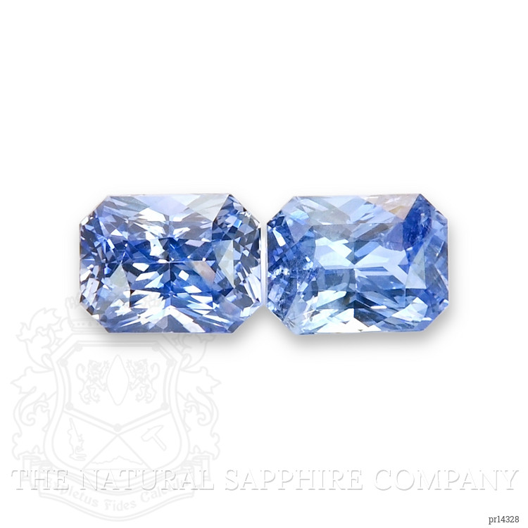 2.73 Ct.Tw. Blue Sapphire Pair from Ceylon (Sri Lanka)