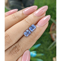 2.73&nbsp;Ct.Tw.Total Carat Weight Blue Sapphire Pair from Ceylon (Sri Lanka) Life Style