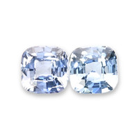 2.04&nbsp;Ct.Tw.Total Carat Weight Blue Sapphire Pair from Ceylon (Sri Lanka) Video