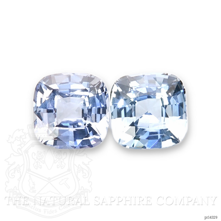 2.04 Ct.Tw. Blue Sapphire Pair from Ceylon (Sri Lanka)