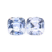2.61&nbsp;Ct.Tw.Total Carat Weight Purplish Blue Sapphire Pair from Ceylon (Sri Lanka) Video