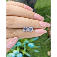 2.61&nbsp;Ct.Tw.Total Carat Weight Purplish Blue Sapphire Pair from Ceylon (Sri Lanka) Life Style