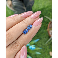 2.04&nbsp;Ct.Tw.Total Carat Weight Blue Sapphire Pair from Ceylon (Sri Lanka) Life Style