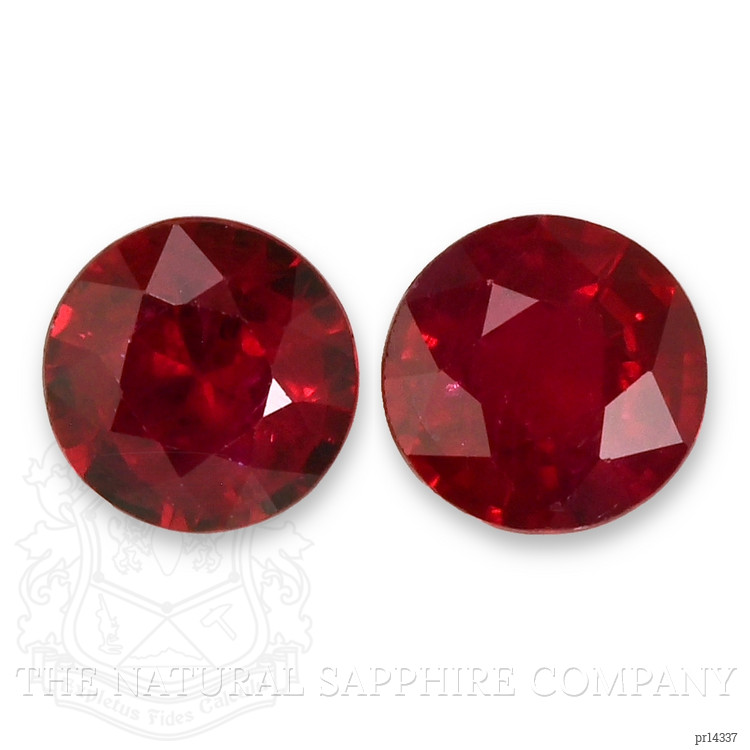 1.12 Ct.Tw. Ruby Pair from Tanzania