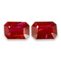 2.12&nbsp;Ct.Tw.Total Carat Weight Ruby Pair from Mozambique Video