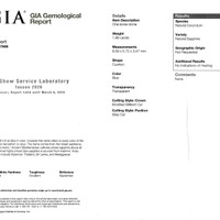 3.70 Ct.Tw.Total Carat Weight Blue Sapphire Pair from Ceylon (Sri Lanka) Scan Report