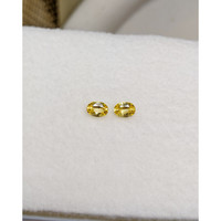 0.97&nbsp;Ct.Tw.Total Carat Weight Yellow Sapphire Pair from Ceylon (Sri Lanka) Life Style