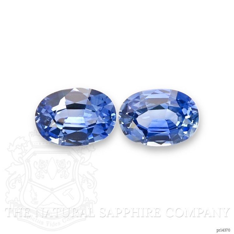 1.78 Ct.Tw. Blue Sapphire Pair from Ceylon (Sri Lanka)
