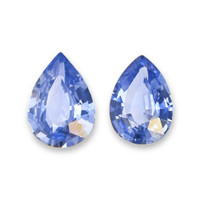 1.64&nbsp;Ct.Tw.Total Carat Weight Blue Sapphire Pair from Ceylon (Sri Lanka) Video