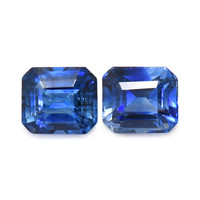 1.47&nbsp;Ct.Tw.Total Carat Weight Blue Sapphire Pair from Ceylon (Sri Lanka) Video