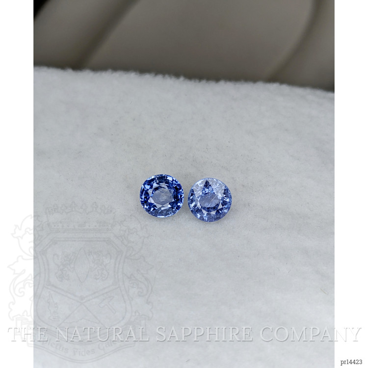 2.26 Ct.Tw. Blue Sapphire Pair from Ceylon (Sri Lanka)