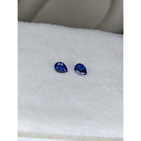1.18&nbsp;Ct.Tw.Total Carat Weight Blue Sapphire Pair from Ceylon (Sri Lanka) Life Style