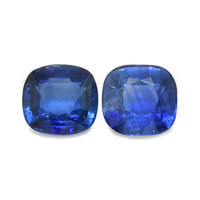 1.87&nbsp;Ct.Tw.Total Carat Weight Blue Sapphire Pair from Ceylon (Sri Lanka) Video