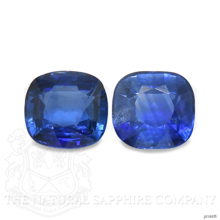1.87 Ct.Tw. Blue Sapphire Pair from Ceylon (Sri Lanka)