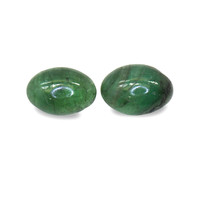 1.41 Ct.Tw. Oval Jade Pair