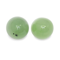 2.80 Ct.Tw. Round Jade Pair