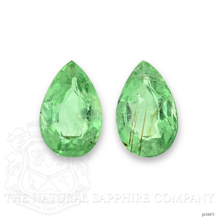 5.64 Ct.Tw. Emerald Pair from Colombia