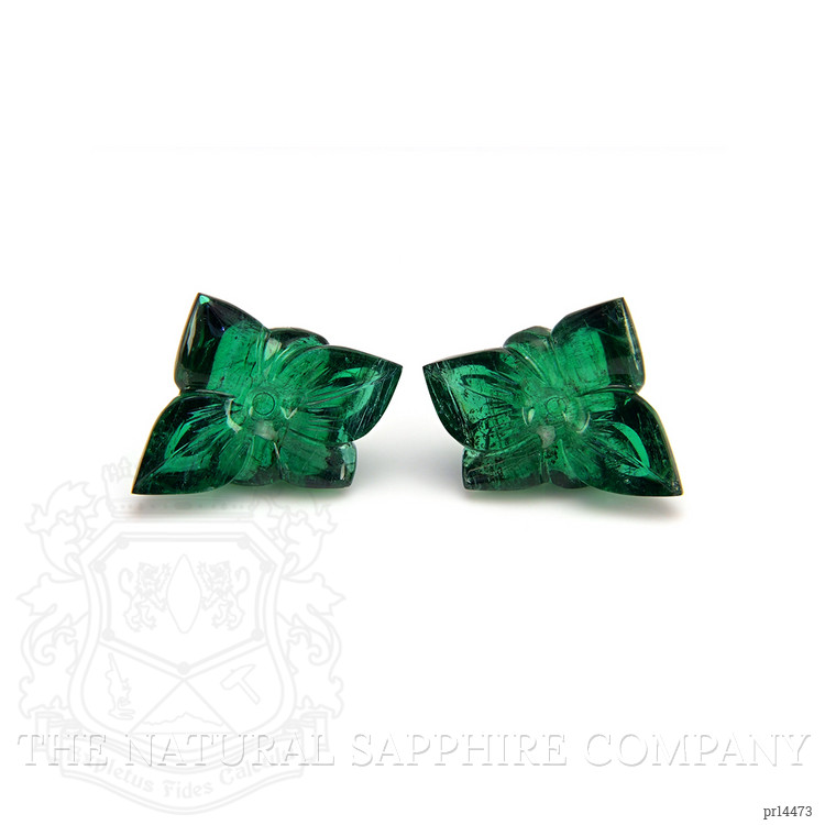 22.72 Ct.Tw. Emerald Pair from Zambia