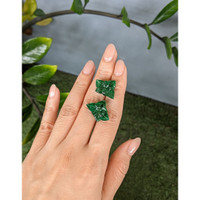 22.72 Ct.Tw.Total Carat Weight Emerald Pair from Zambia Life Style