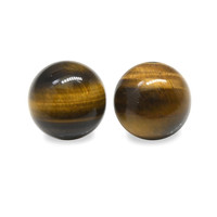 8.69 Ct.Tw. Round Tiger's Eye Pair