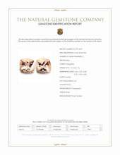 3.07&nbsp;Ct.Tw.Total Carat Weight Peach Morganite Pair from Brazil Scan Report