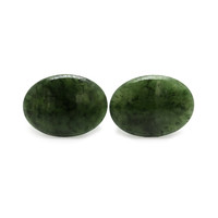 11.10 Ct.Tw. Oval Jade Pair