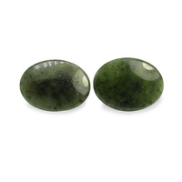 12.02 Ct.Tw. Oval Jade Pair