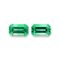 0.50&nbsp;Ct.Tw.Total Carat Weight Emerald Pair from Afghanistan Video