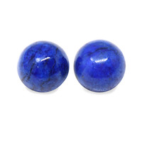 1.88 Ct.Tw. Round Lapis Pair