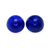 1.87 Ct.Tw. Round Lapis Pair