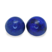 1.90 Ct.Tw. Round Lapis Pair