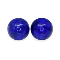 1.77 Ct.Tw. Round Lapis Pair