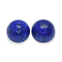 1.85 Ct.Tw. Round Lapis Pair