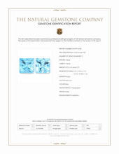 11.55 Ct.Tw.Total Carat Weight Blue Topaz Pair from Brazil Scan Report