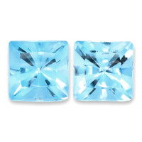 11.55&nbsp;Ct.Tw.Total Carat Weight Blue Topaz Pair from Brazil Video