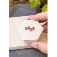 3.18&nbsp;Ct.Tw.Total Carat Weight Pink Tourmaline Pair from Brazil Life Style