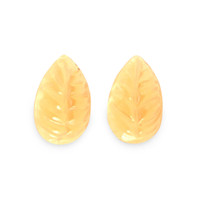 6.01&nbsp;Ct.Tw.Total Carat Weight Yellow Citrine Pair from Brazil Video