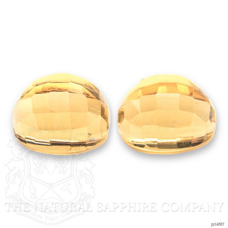 12.24 Ct.Tw. Yellow Citrine Pair from Brazil